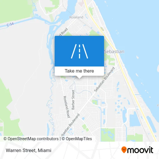 Warren Street map