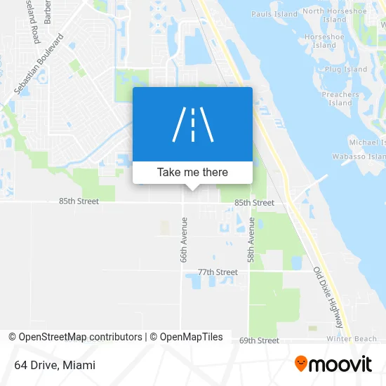 64 Drive map