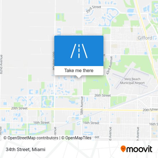 Mapa de 34th Street