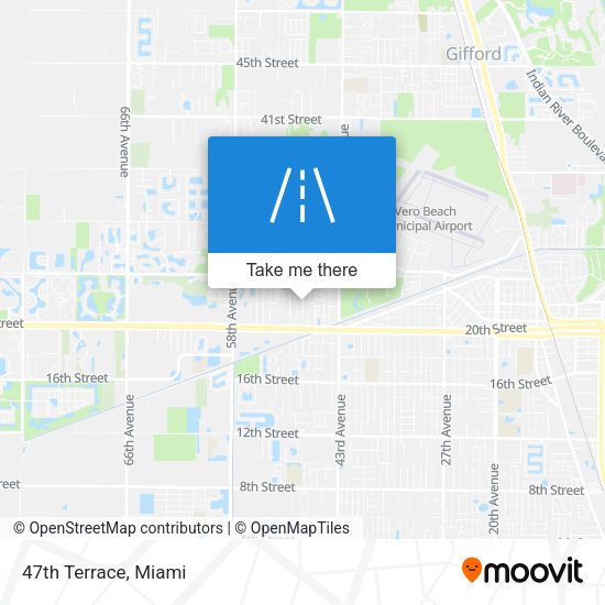 Mapa de 47th Terrace