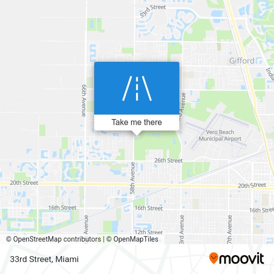 Mapa de 33rd Street