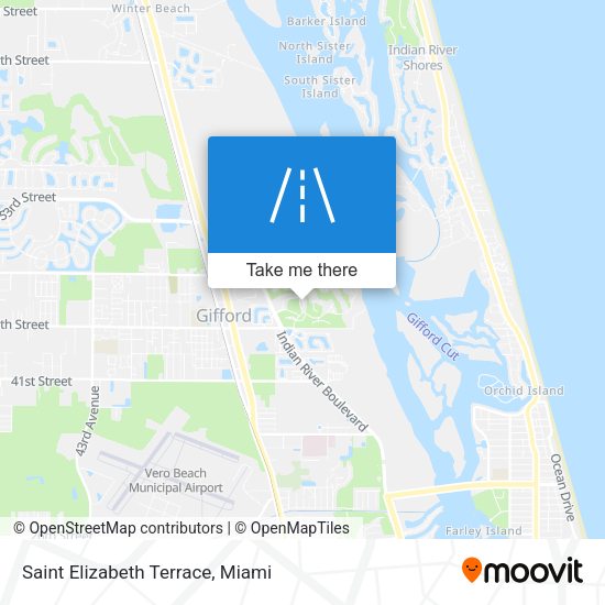 Saint Elizabeth Terrace map