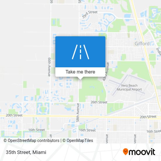Mapa de 35th Street