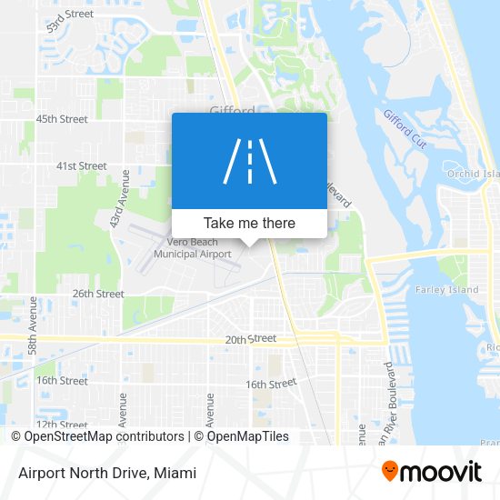 Mapa de Airport North Drive