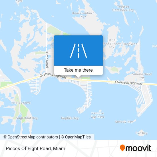 Mapa de Pieces Of Eight Road