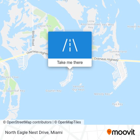 North Eagle Nest Drive map