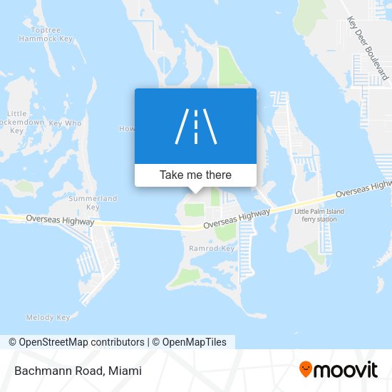 Mapa de Bachmann Road