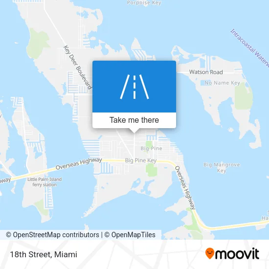 18th Street map