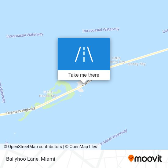 Mapa de Ballyhoo Lane