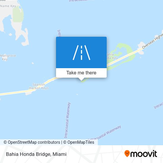 Mapa de Bahia Honda Bridge
