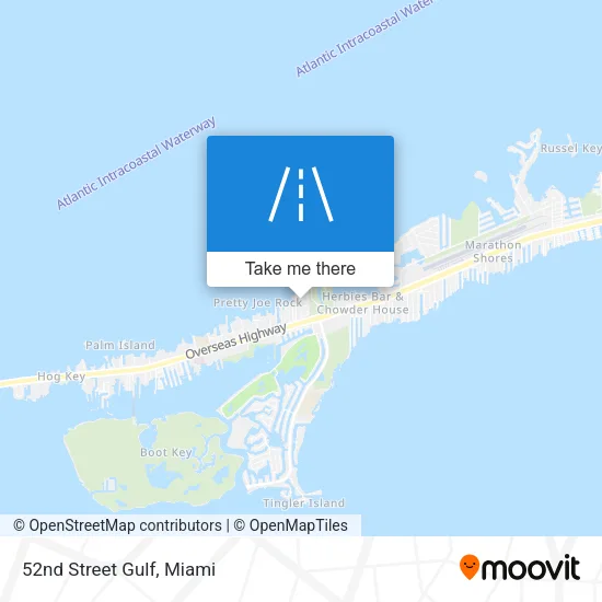 52nd Street Gulf map
