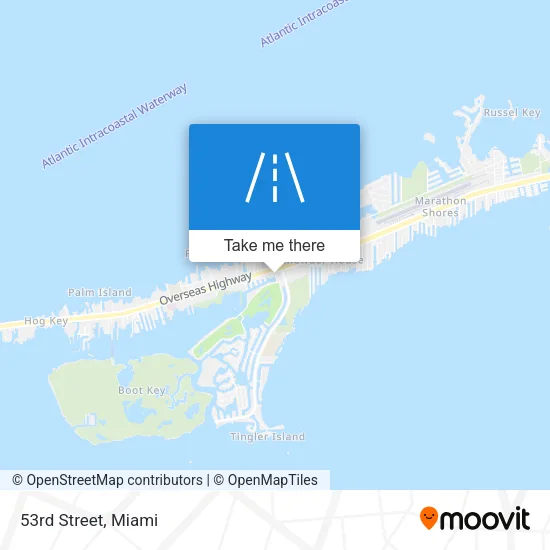 53rd Street map