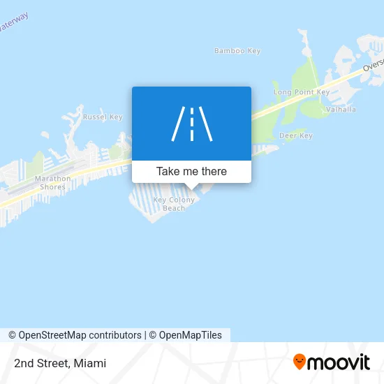 2nd Street map