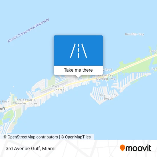3rd Avenue Gulf map