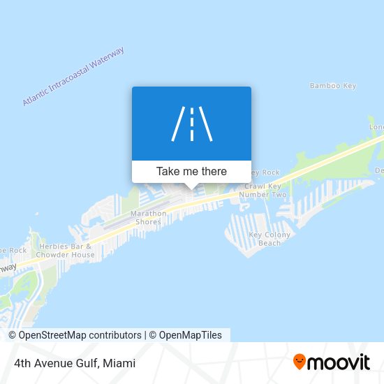 Mapa de 4th Avenue Gulf