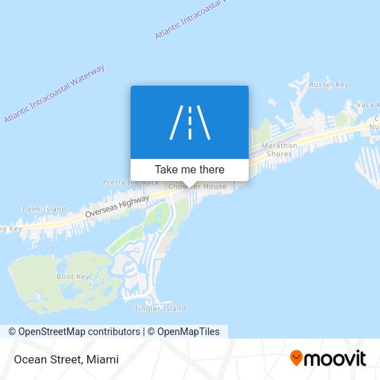 Mapa de Ocean Street