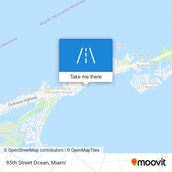 Mapa de 85th Street Ocean