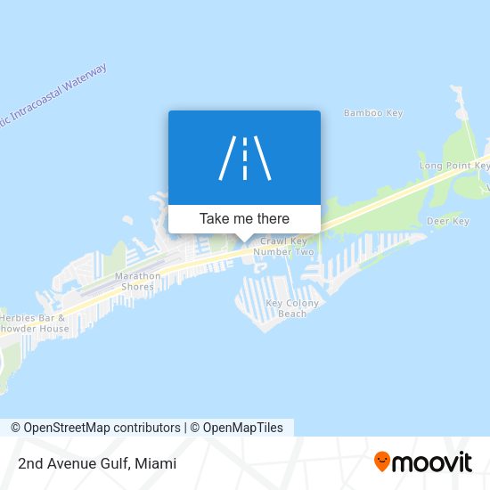 2nd Avenue Gulf map