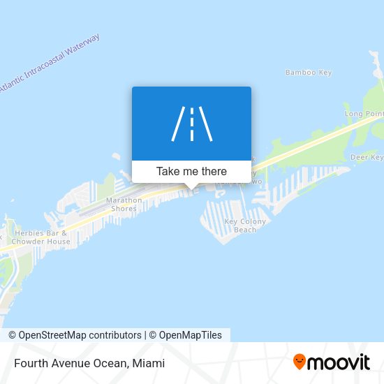 Mapa de Fourth Avenue Ocean