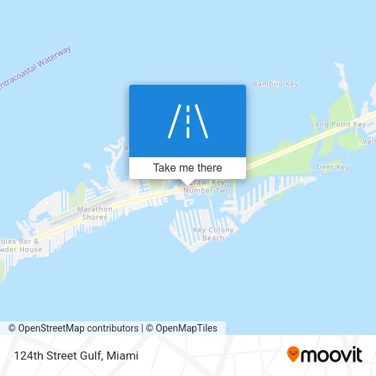 124th Street Gulf map