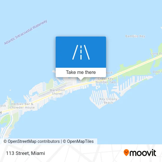 113 Street map