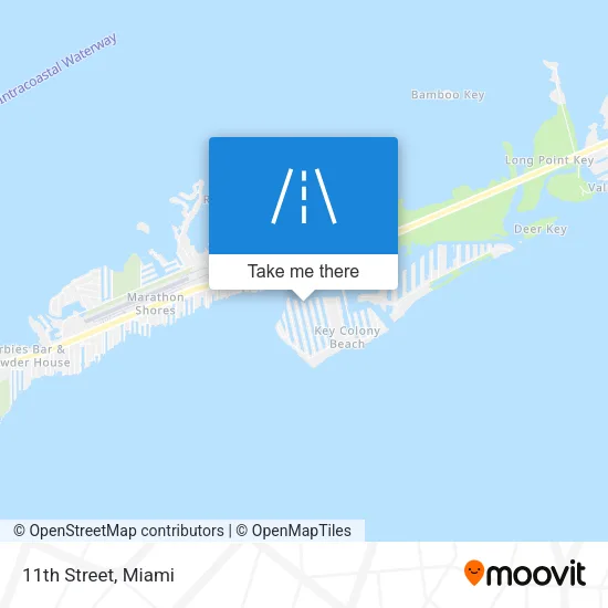 11th Street map
