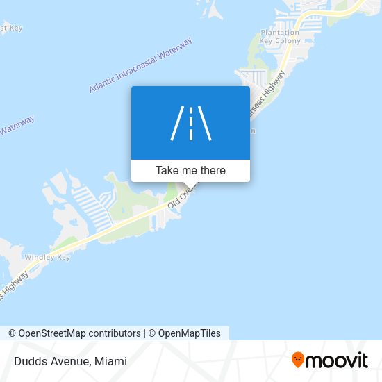 Mapa de Dudds Avenue