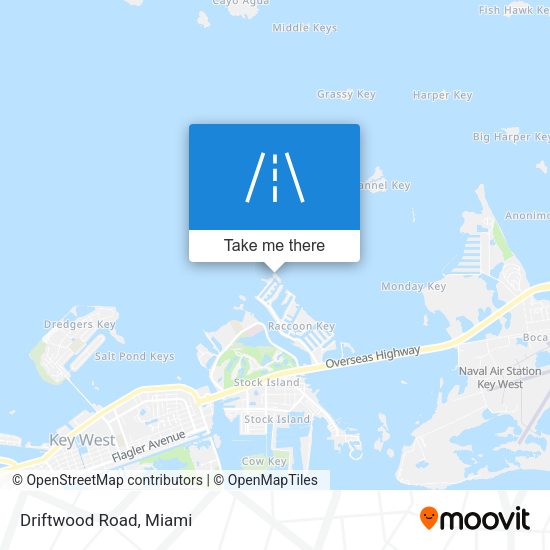 Mapa de Driftwood Road
