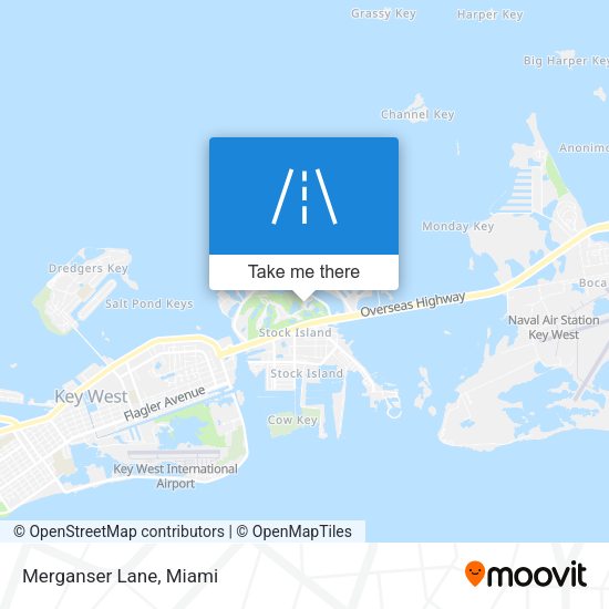 Mapa de Merganser Lane