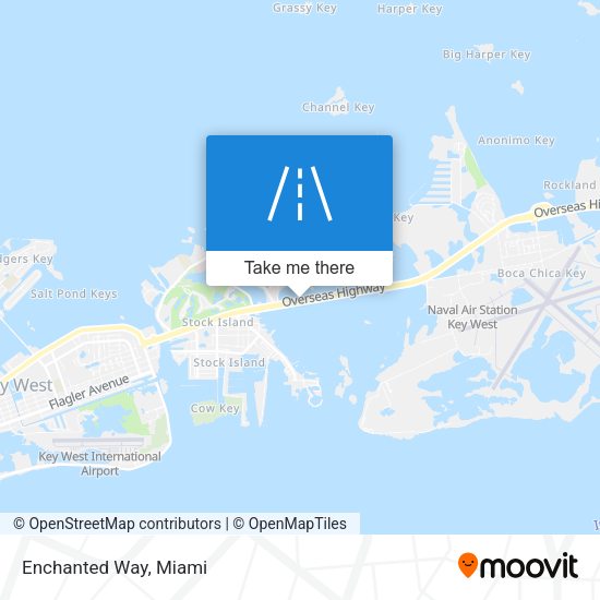 Mapa de Enchanted Way