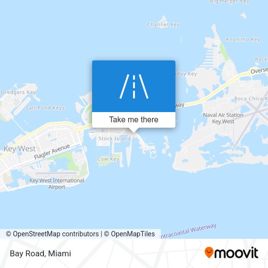 Bay Road map