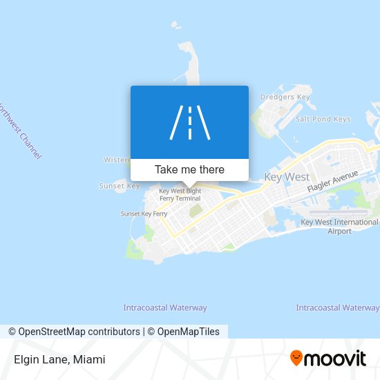 Mapa de Elgin Lane