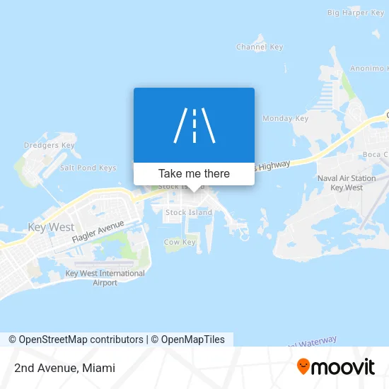 2nd Avenue map