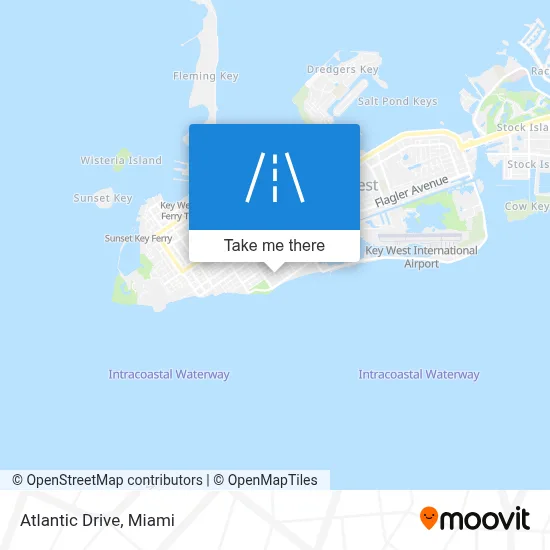 Atlantic Drive map