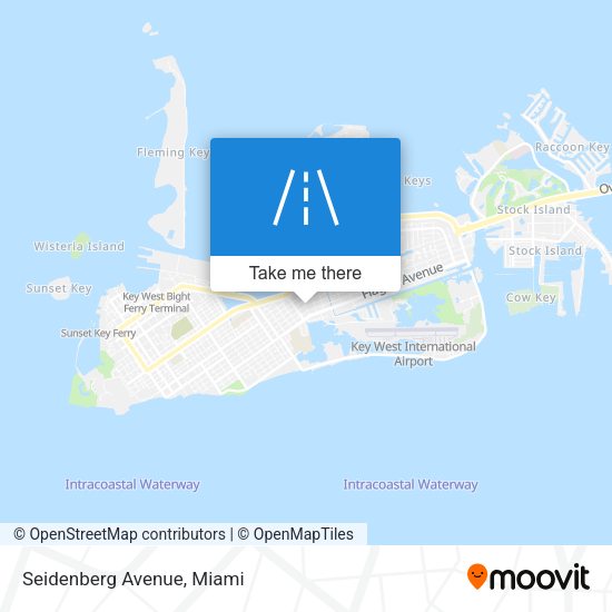 Mapa de Seidenberg Avenue