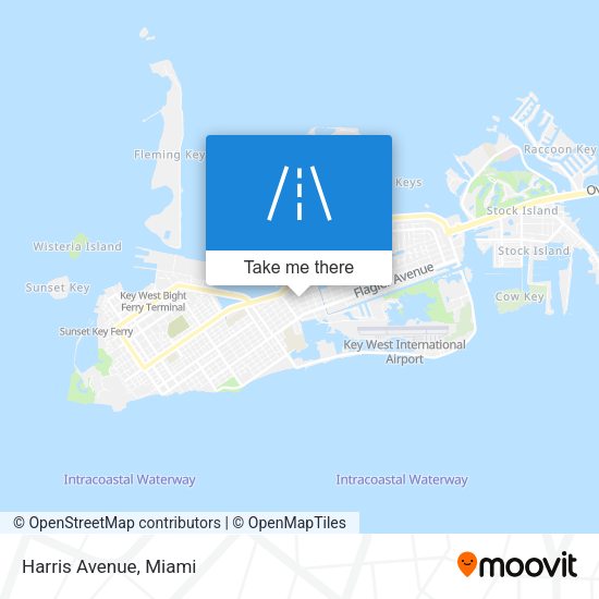 Mapa de Harris Avenue