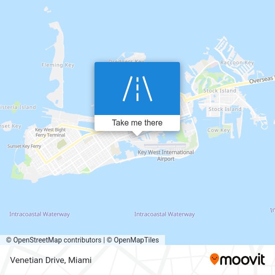 Mapa de Venetian Drive