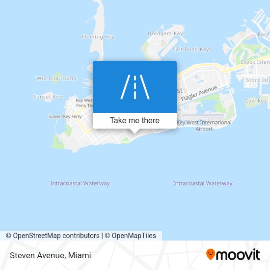 Mapa de Steven Avenue