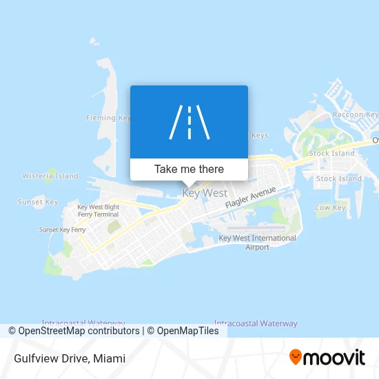 Gulfview Drive map