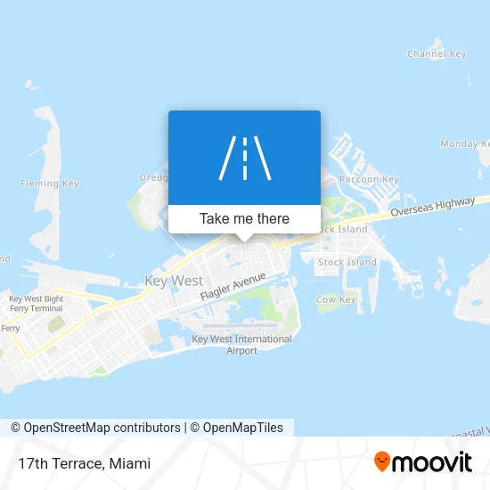 17th Terrace map