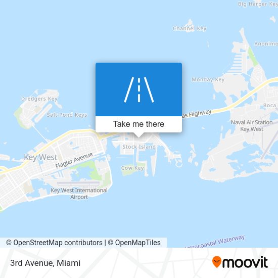 Mapa de 3rd Avenue
