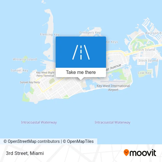 3rd Street map