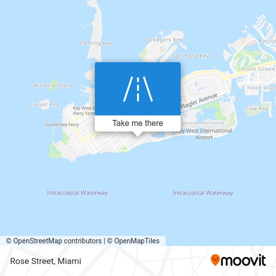 Mapa de Rose Street