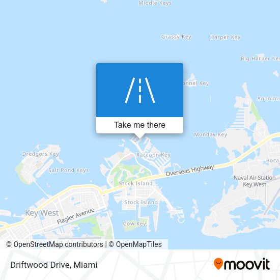 Mapa de Driftwood Drive