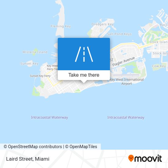 Mapa de Laird Street