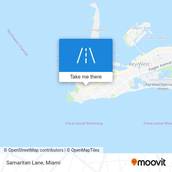 Samaritan Lane map