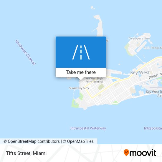 Mapa de Tifts Street