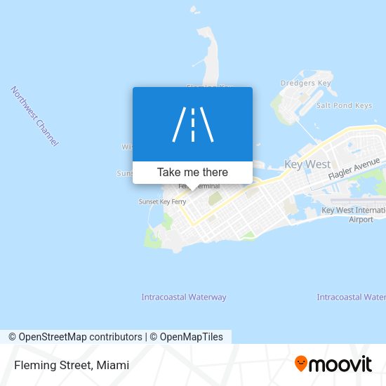 Mapa de Fleming Street