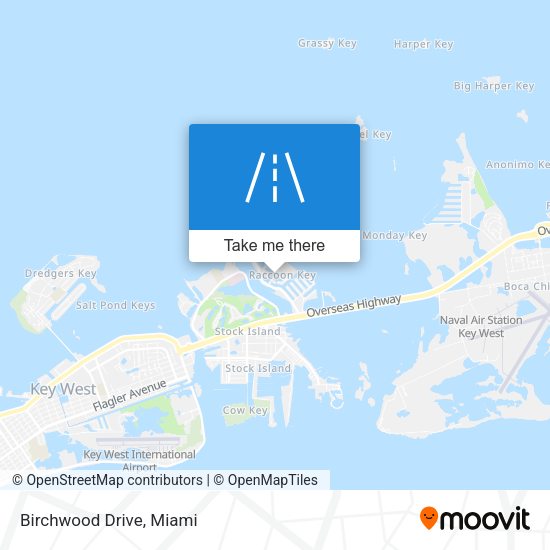 Mapa de Birchwood Drive