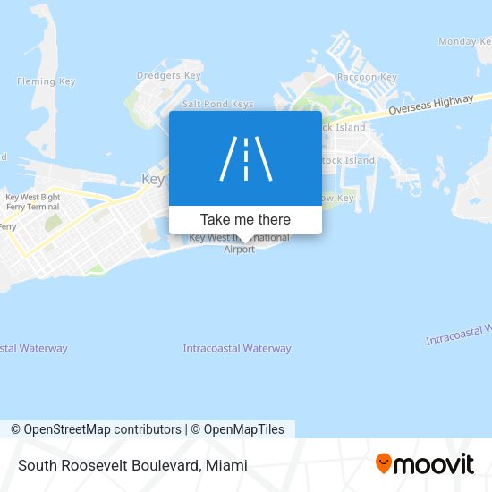 South Roosevelt Boulevard map